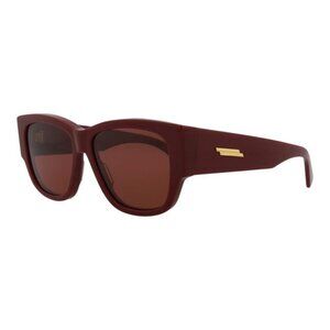 Bottega Veneta Womens Square/Rectangle Burgundy Burgundy Red Fashion Designer